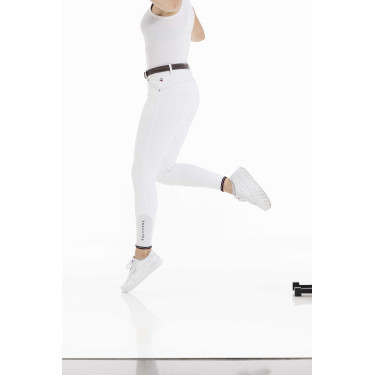Pantalón Equithème Yolande reciclado Blanco Pantalón Equithème Yolande reciclado Blanco