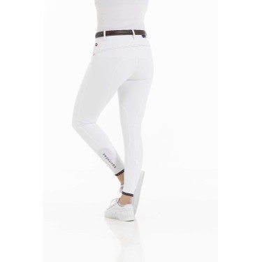 Pantalón Equithème Yolande reciclado Blanco Pantalón Equithème Yolande reciclado Blanco