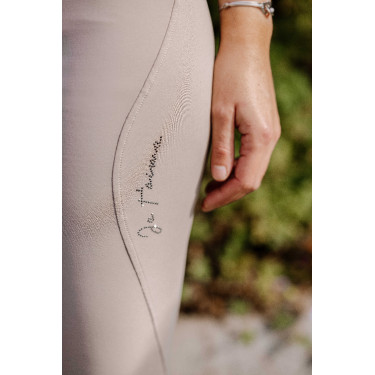 Pantalón EQUITHÈME Queen señora Gris pardo Marrón