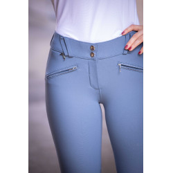 Pantalón de equitación Pénélope Rocky Stone Mar de Bering Azul