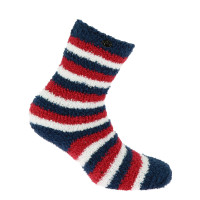 Calcetines Equi-Theme Chenille Azul marino / rojo / blanco