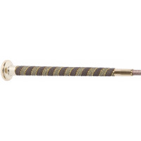 Fusta de doma con claqueto cuero T de T Marrón / beige Fusta de doma con claqueto cuero T de T Marrón / beige