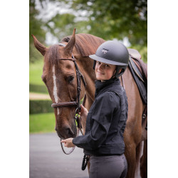 Casco PENELOPE visera larga Negro mate Casco PENELOPE visera larga Negro mate