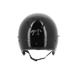 Casco PENELOPE visera larga Negro brillante Casco PENELOPE visera larga Negro brillante