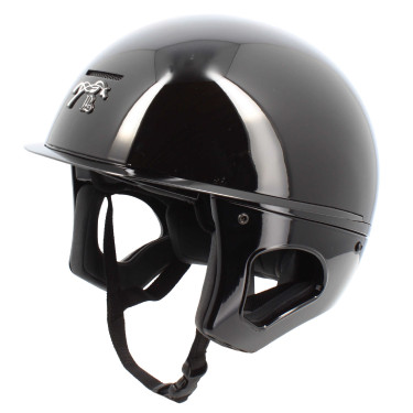 Casco PENELOPE Negro brillante