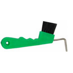 Limpiacascos con cepillo T de T Verde