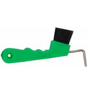 Limpiacascos con cepillo T de T Verde
