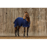 Camisa polar Equithème Vague Azul marino