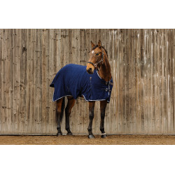 Camisa polar Equithème Vague Azul marino