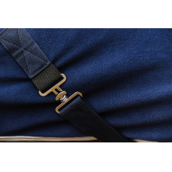 Camisa polar Equithème Vague Azul marino