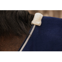 Camisa polar Equithème Vague Azul marino