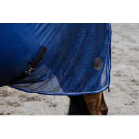 Camisa Equithème Classic 3D mesh Azul marino