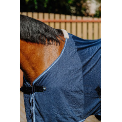 Camisa de punto fino Riding World Azul marino
