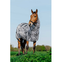 Camisa antieccema cebra Riding World Cebra negra / blanca Motifs