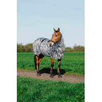 Camisa antieccema cebra Riding World Cebra negra / blanca Motifs Camisa antieccema cebra Riding World Cebra negra / blanca Motifs