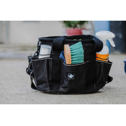 Bolsa de limpieza multipbolsillos Riding World Negro