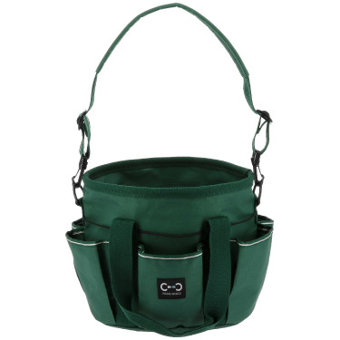 Bolsa de limpieza multipbolsillos Riding World Verde oscuro