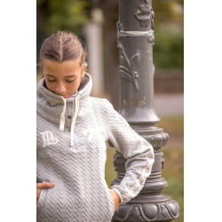 Sudadera Pénélope Pépita Gris