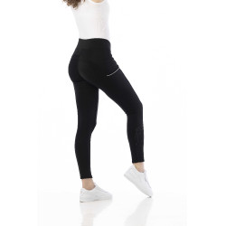 Pantalón Equithème Brigitte con culera de silicona Negro