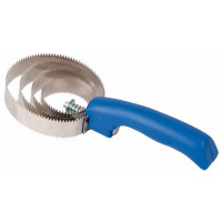 Almohaza métalica redonda T de T Azul