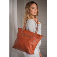 Bolso Pénélope Toti Coñac Marrón Bolso Pénélope Toti Coñac Marrón