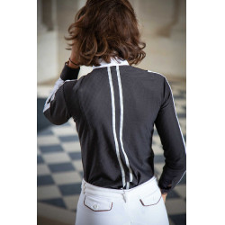 Camisa de concurso Pénélope Showshirt Negro