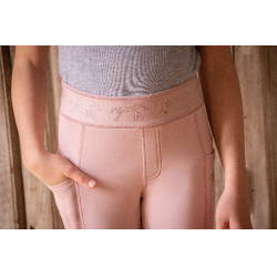 Pantalón Pull On Eden de Pénélope Delphe Rosa empolvado