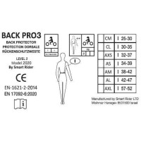 Dorsal Equithème Cox Negro / rojo Dorsal Equithème Cox Negro / rojo