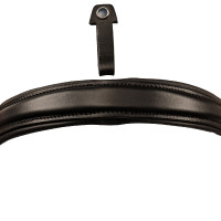 Muserola especial de doma Stübben combinada 2300 Leitrim Negro / negro plateado Muserola especial de doma Stübben combinada 2300 Leitrim Negro / negro plateado