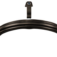 Muserola combinada Stübben 2300 Leitrim Negro / negro plateado