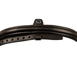 Muserola combinada Stübben 2300 Leitrim Negro / negro plateado