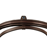 Muserola combinada Stübben 2300 Leitrim Ébano / ébano plateado