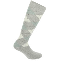 Calcetines Equi-Theme Girly Gris / cielo Calcetines Equi-Theme Girly Gris / cielo
