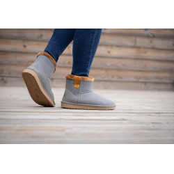 Botines Pénélope Gris / marrón