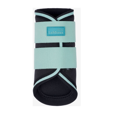 Protectores de tendón cerrados Mini LeMieux Aqua Protectores de tendón cerrados Mini LeMieux Aqua