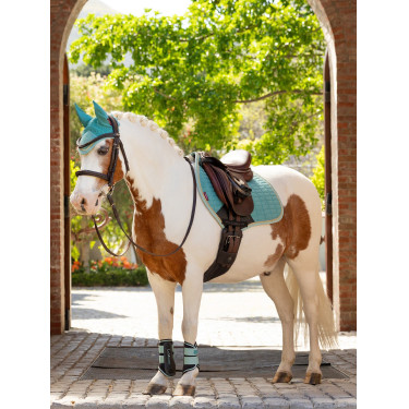 Protectores de tendón cerrados Mini LeMieux Aqua Protectores de tendón cerrados Mini LeMieux Aqua