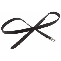 Aciones cuero estandar T de T Negro