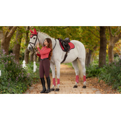 Mantilla LeMieux Loire Classic GP Square Arándano Rosa Mantilla LeMieux Loire Classic GP Square Arándano Rosa