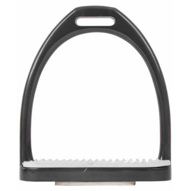 Estribos de aluminio T de T Negro