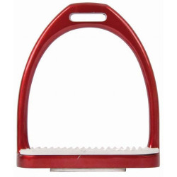 Estribos de aluminio T de T Roja Rojo