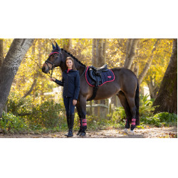 Mantilla LeMieux Loire Classic GP Square Azul marino / arándano rojo