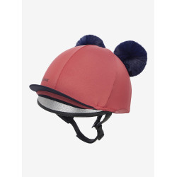 Gorro con doble pompón Mini LeMieux Arándano Rosa