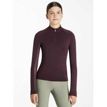 Capa base Hope ligera LeMieux Young Rider Ciruela damascena Violeta Capa base Hope ligera LeMieux Young Rider Ciruela damascena Violeta