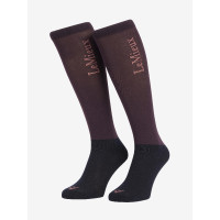 Calcetines de concurso LeMieux Sparkle Ciruela damascena