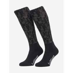 Calcetines Harlow Mini LeMieux Froostie Pony estampado Marina AOP Azul