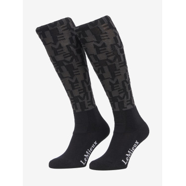 Calcetines Harlow Mini LeMieux Froostie Pony estampado Marina AOP Azul