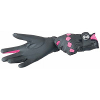 Guantes precisión T de T Negro / fucsia Guantes precisión T de T Negro / fucsia