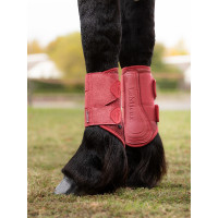 Guarniciones flexibles LeMieux mesh Arika Arándano Rosa