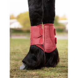 Guarniciones flexibles LeMieux mesh Arika Arándano Rosa