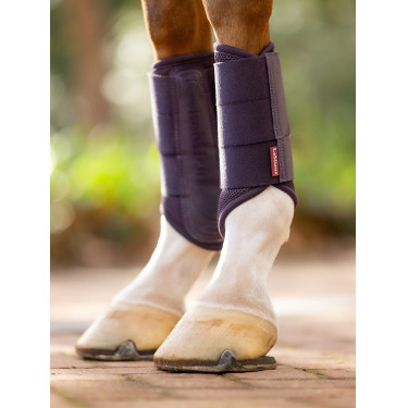 Guarniciones flexibles LeMieux mesh Arika Enebro Violeta